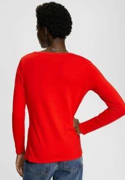 Edc By Esprit Langarmshirt - Red -Edc By Esprit 9ea8328a873241069ef9b16af4f708a4