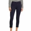 Edc By Esprit STRETCHIGE MID RISE IN CROPPED-LÄNGE - Jeans Slim Fit - Navy -Edc By Esprit 9ec42a4658874ddba0cfc5580e9c6c83