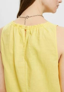 Edc By Esprit Bluse - Light Yellow -Edc By Esprit a0846d38352c42b7a96dd2b91a8fbe50
