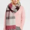 Edc By Esprit KARIERTER - Schal - Dark Pink -Edc By Esprit a3816e0f1ab642bda462918a59fde315