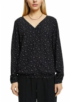 Edc By Esprit MIT MUSTER - Bluse - Black -Edc By Esprit a4cba0fbba194c0f819c8cfb4653977b 1