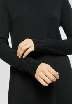 Edc By Esprit FLAT - Jerseykleid - Black -Edc By Esprit a61ff6f00d1945ab88ea367c8e204aea