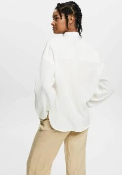 Edc By Esprit STRUKTURIERTE - Bluse - White -Edc By Esprit a63478cf3b2e4b77902d86b097fba442