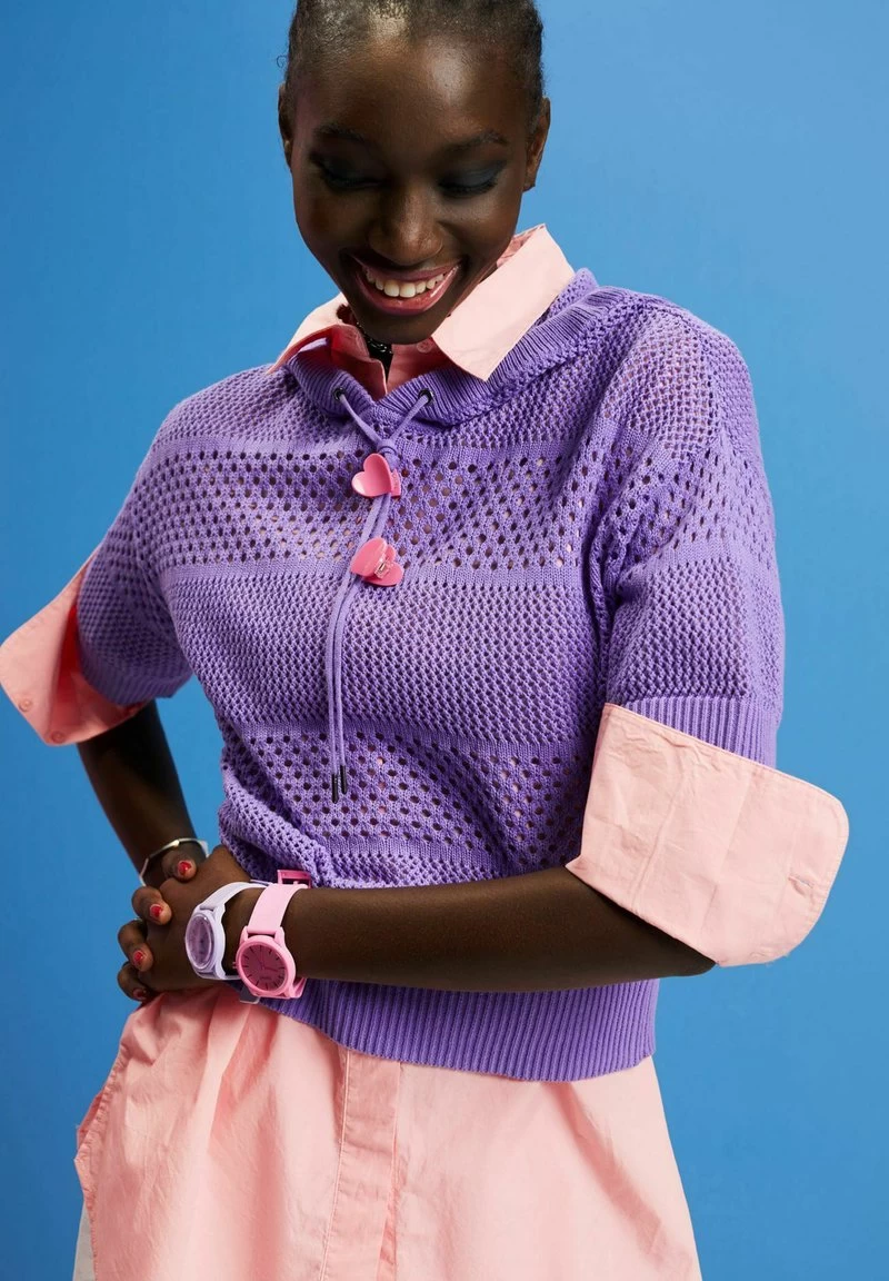 Edc By Esprit T-Shirt Print - Purple 8 Edc By Esprit T-Shirt Print - Purple – Bild 6