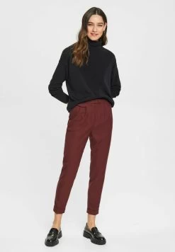 Edc By Esprit ROLLKRAGEN - Strickpullover - Black -Edc By Esprit a98d35d0fe5f4a5ba6fd00dfc15ce07d