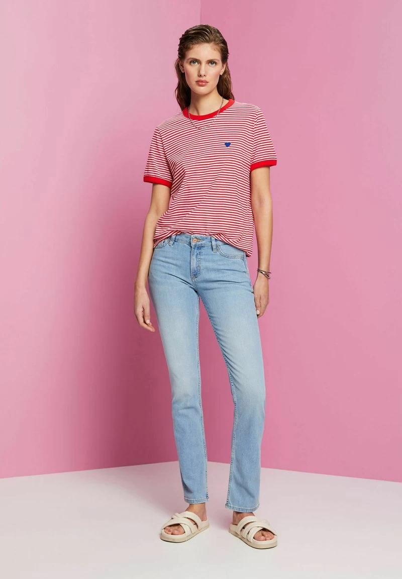 Edc By Esprit STRETCH COOLMAX - Jeans Straight Leg - Blue Medium Washed New 7 Edc By Esprit STRETCH COOLMAX - Jeans Straight Leg - Blue Medium Washed New – Bild 5