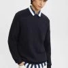 Edc By Esprit Strickpullover - Navy -Edc By Esprit ab2e9d23d71040cfb4dd42d1e92f8573