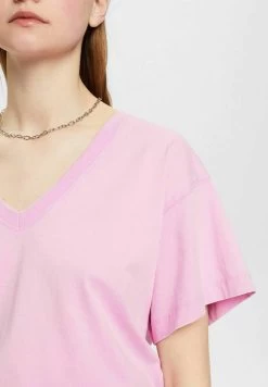 Edc By Esprit MIT V AUSSCHNITT - T-Shirt Basic - Lilac -Edc By Esprit ac059ae1b84144d9b53c3cd2c152149a