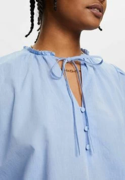 Edc By Esprit MIT BINDEDETAIL - Bluse - Navy -Edc By Esprit b2daacdb44cd4f9a8966c3cbd086e203