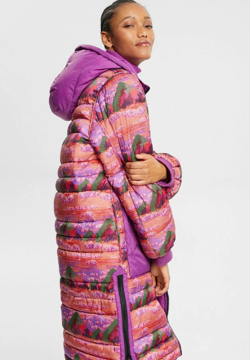 Edc By Esprit Wintermantel - Violet 8 Edc By Esprit Wintermantel - Violet – Bild 6