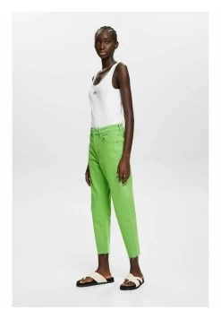Edc By Esprit CROPPED MIT FRANSENSAUM - Jeans Slim Fit - Green 13 Edc By Esprit CROPPED MIT FRANSENSAUM - Jeans Slim Fit - Green -Edc By Esprit b8d322eb1ac84ef085f2e7266e13698d