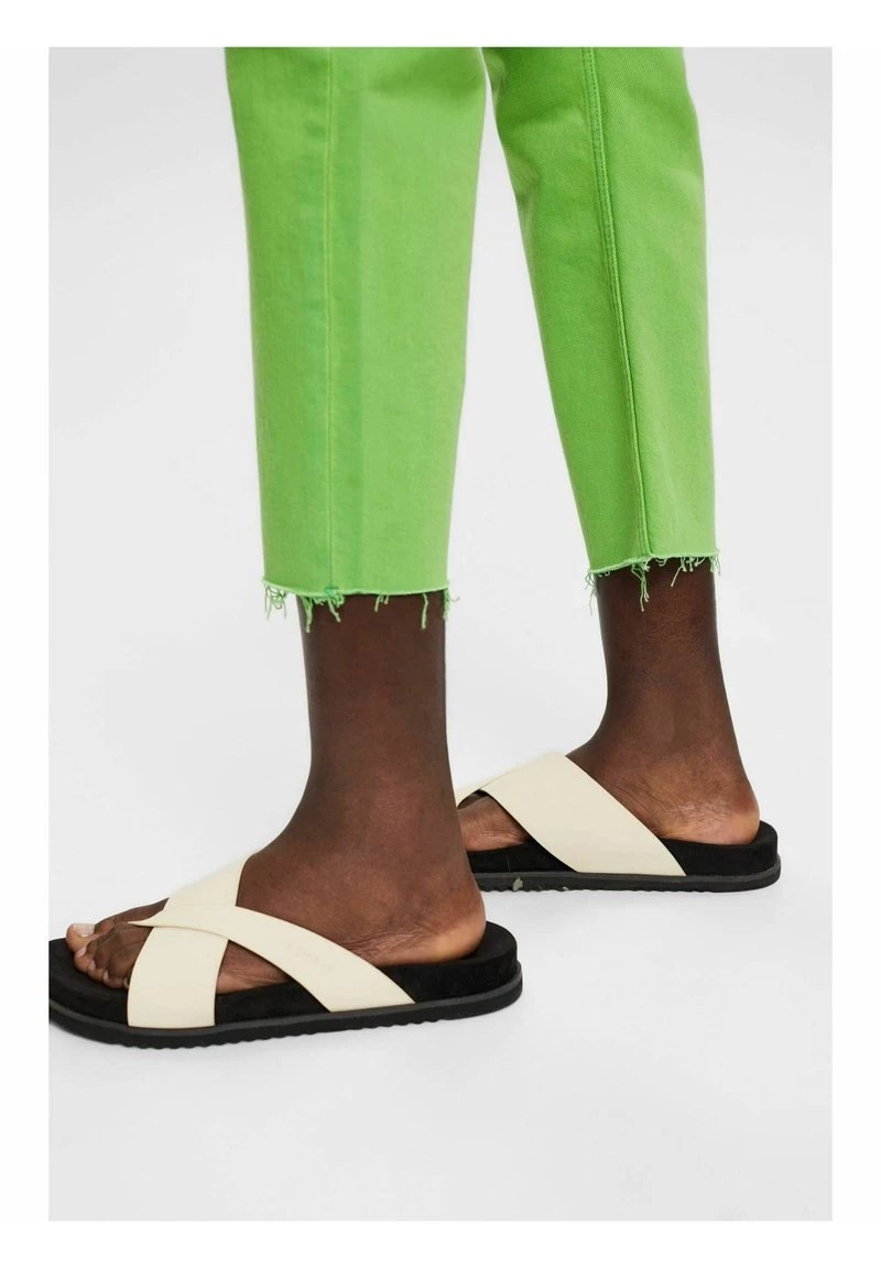 Edc By Esprit CROPPED MIT FRANSENSAUM - Jeans Slim Fit - Green 7 Edc By Esprit CROPPED MIT FRANSENSAUM - Jeans Slim Fit - Green – Bild 5