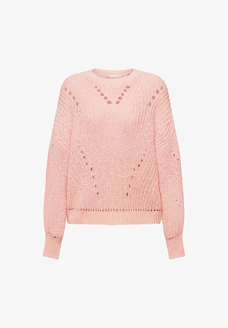 Edc By Esprit MIT ZOPF-MUSTER - Strickpullover - Pink 8 Edc By Esprit MIT ZOPF-MUSTER - Strickpullover - Pink – Bild 6