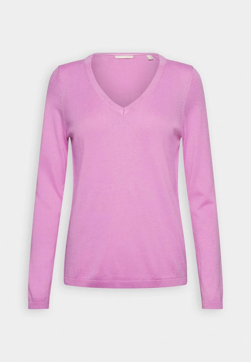 Edc By Esprit V NECK - Strickpullover - Lilac 6 Edc By Esprit V NECK - Strickpullover - Lilac – Bild 4