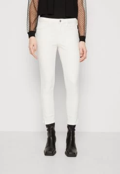 Edc By Esprit Jeans Straight Leg - White