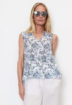 Edc By Esprit BLOUSE - Top - Dark Blue -Edc By Esprit c9568c53b1d04846ac13fa525847372c