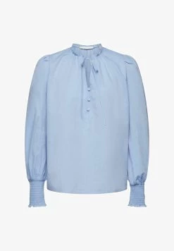 Edc By Esprit MIT BINDEDETAIL - Bluse - Navy -Edc By Esprit c958d7fd1e014d6093815153e928c8d4