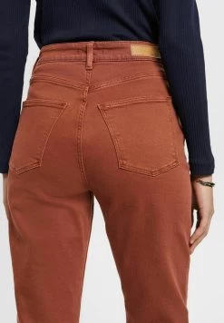 Edc By Esprit CROPPED MIT FRANSENSAUM - Jeans Slim Fit - Rust Brown 11 Edc By Esprit CROPPED MIT FRANSENSAUM - Jeans Slim Fit - Rust Brown -Edc By Esprit cc4af7ec74804de596f78578767bb112