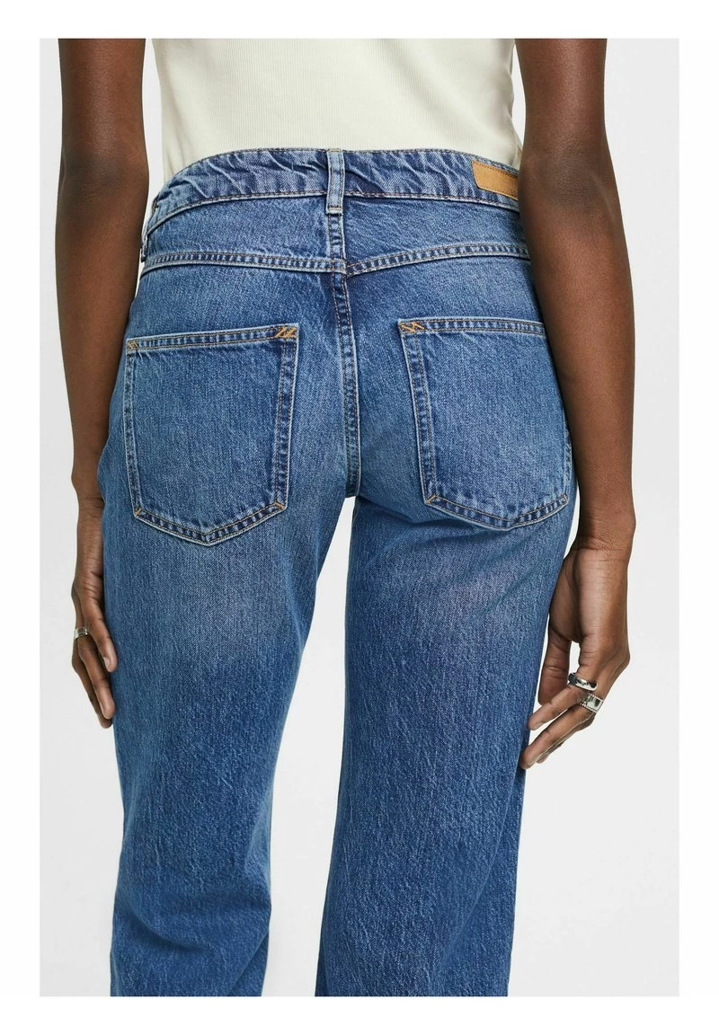 Edc By Esprit RETRO - Flared Jeans - Blue Dark Washed 6 Edc By Esprit RETRO - Flared Jeans - Blue Dark Washed – Bild 4