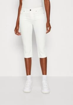 Edc By Esprit CAPRI - Jeans Shorts - White
