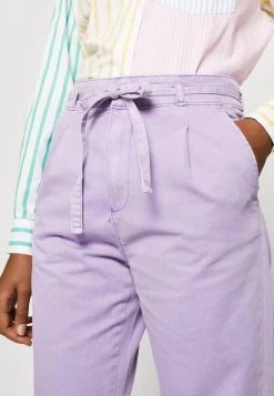 Edc By Esprit PANTS - Stoffhose - Violet -Edc By Esprit cdcf679ecf344ef7a59c3c946e180bf9