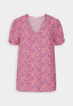 Edc By Esprit SHORT SLEEVE BLOUSE - T-Shirt Print - Pink Fuchsia -Edc By Esprit d09dcf4a32e545fc8c3e9b33cdefa050