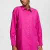 Edc By Esprit OVERSIZED - Hemdbluse - Pink Fuchsia -Edc By Esprit d3673be3623c4fd1b7fe70b170676815