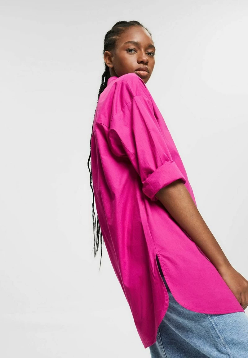 Edc By Esprit OVERSIZED - Hemdbluse - Pink Fuchsia 6 Edc By Esprit OVERSIZED - Hemdbluse - Pink Fuchsia – Bild 4