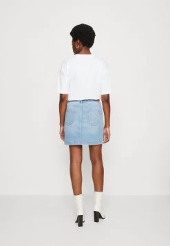 Edc By Esprit JOGG SKIRT - Minirock - Blue Light Wash -Edc By Esprit d533bde32ef74537bfc58a8cbbd52362