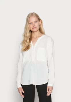 Edc By Esprit HENLEY BLOUSE - Bluse - Off White