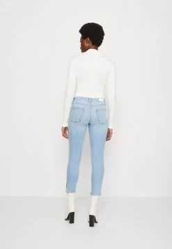 Edc By Esprit Jeans Skinny Fit - Blue Bleached -Edc By Esprit d610d2535d534ce1a62573cdf3af7a7d