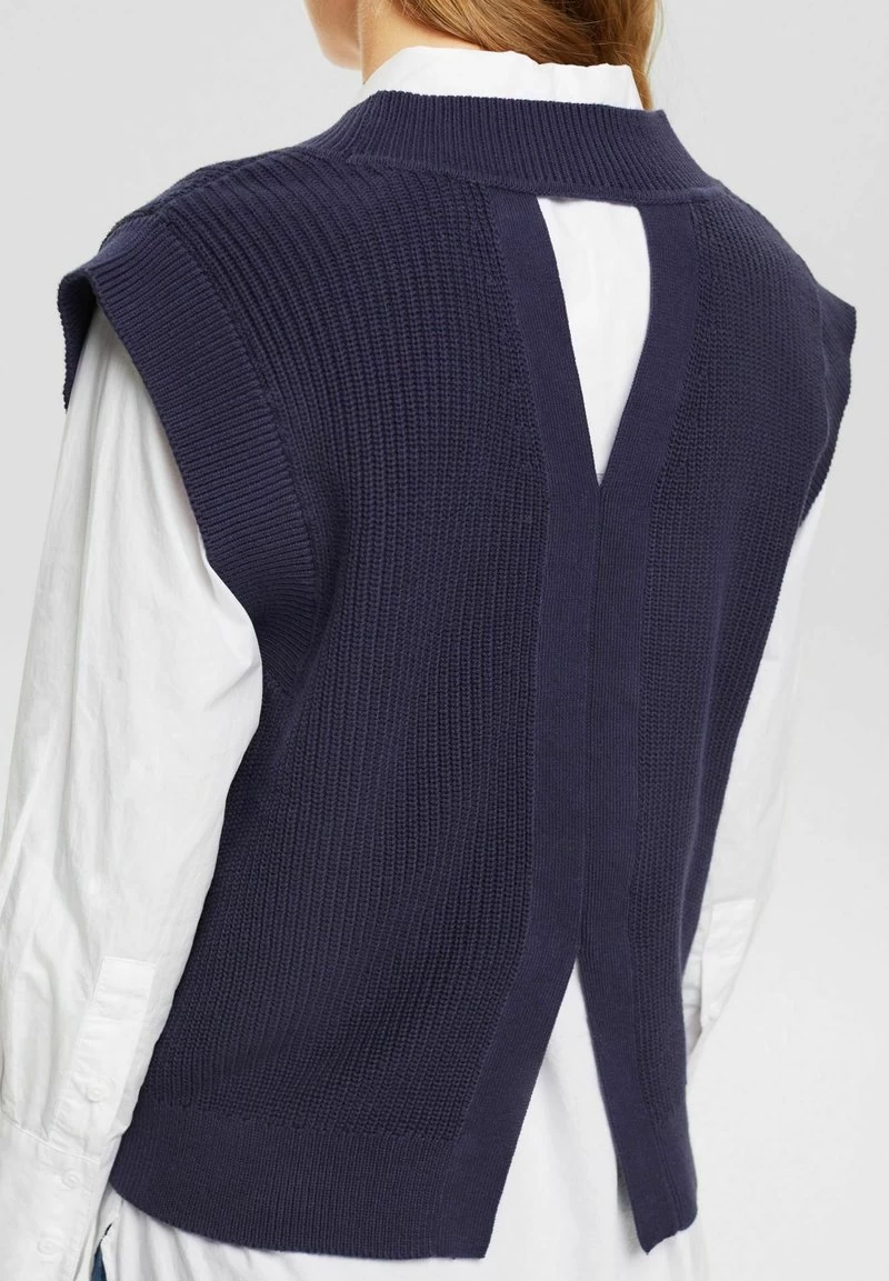 Edc By Esprit SWEATERS - Strickpullover - Navy 6 Edc By Esprit SWEATERS - Strickpullover - Navy – Bild 4