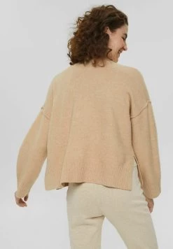 Edc By Esprit SWEATER - Strickpullover - Beige -Edc By Esprit d7e42a4397c844f6846334bd82b4acf6