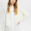 Edc By Esprit CROP SOFT SHORT OPEN - Strickjacke - Off White -Edc By Esprit d8aad45b87b440688819611659dbe25a
