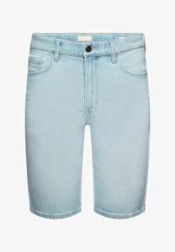 Edc By Esprit DESTROYED - Jeans Shorts - Blue Bleached -Edc By Esprit da2e74fe32374ac6a0c2836dd797a08a