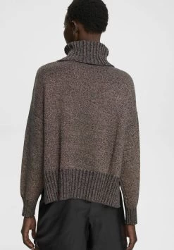 Edc By Esprit GLITZERNDER TURTLENECK - Strickpullover - Black -Edc By Esprit da3d79a6493d40a4a66e4bb3d7260f65