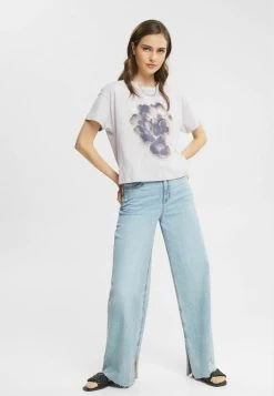 Edc By Esprit SPLASH - T-Shirt Print - Lavender -Edc By Esprit de82054c581f4b36b8929d81cac8d916