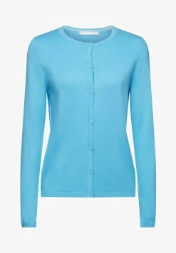 Edc By Esprit BASIC CREWNECK - Strickjacke - Turquoise -Edc By Esprit e159c1ea66ba4a1ba8b78e8d9913126f