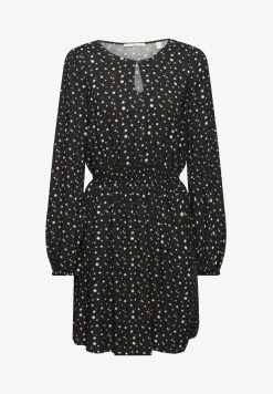 Edc By Esprit MIT ALLOVER-MUSTER - Freizeitkleid - Black -Edc By Esprit e390ac9f91214d56883b8abd32da8eb4
