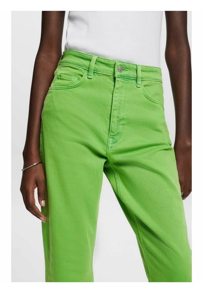 Edc By Esprit CROPPED MIT FRANSENSAUM - Jeans Slim Fit - Green 6 Edc By Esprit CROPPED MIT FRANSENSAUM - Jeans Slim Fit - Green – Bild 4