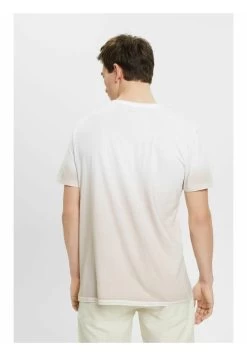 Edc By Esprit ZWEIFARBIG BLASS GEFÄRBTES - T-Shirt Print - White -Edc By Esprit e42a9fb7d3bd40cb90c23e05718ed358