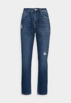 Edc By Esprit BOYFRIEND - Jeans Relaxed Fit - Blue Dark Wash