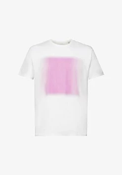 Edc By Esprit MIT PRINT - T-Shirt Print - White -Edc By Esprit e6bc5d21183a419799c164b11db4194b
