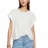 Edc By Esprit T-Shirt Basic - Off White -Edc By Esprit e886e8c2cc9546db84ee1bf52d285a56