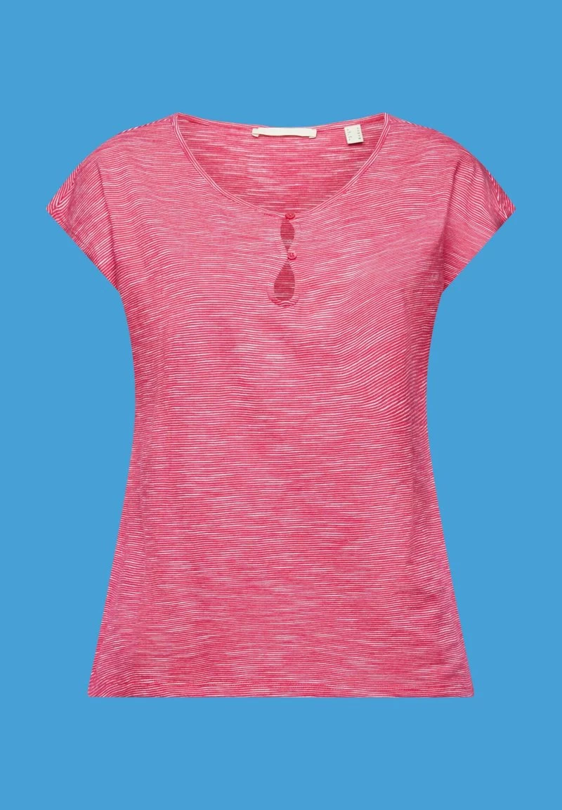 Edc By Esprit T-Shirt Print - Dark Pink 4 Edc By Esprit T-Shirt Print - Dark Pink – Bild 2