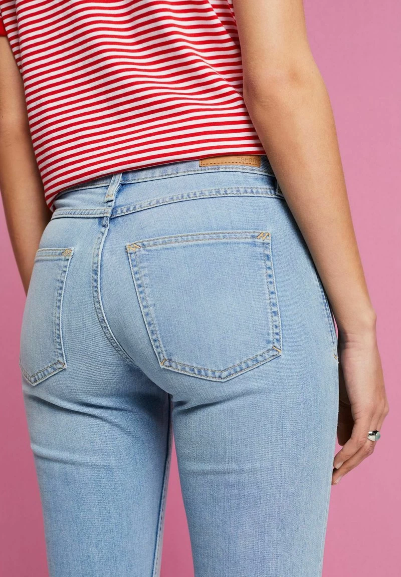 Edc By Esprit STRETCH COOLMAX - Jeans Straight Leg - Blue Medium Washed New 6 Edc By Esprit STRETCH COOLMAX - Jeans Straight Leg - Blue Medium Washed New – Bild 4