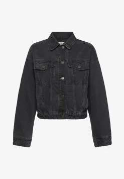 Edc By Esprit Jeansjacke - Black Dark Wash -Edc By Esprit ef59391221cb4f9b9ef8353caed0778d