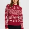 Edc By Esprit MIT GLITZEREFFEKT - Strickpullover - Cherry Red 1 Edc By Esprit MIT GLITZEREFFEKT - Strickpullover - Cherry Red -Edc By Esprit f13f8d5a470f4a07beff282988adae24