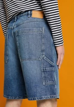 Edc By Esprit LOCKER - Jeans Shorts - Blue Medium Washed New -Edc By Esprit f334adbd6535457ebbb0b8732242ed57