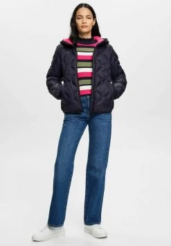 Edc By Esprit MIT KORDELZUG-KAPUZE - Winterjacke - Navy -Edc By Esprit f3ab1474e23148839de2008c52ac8d8f